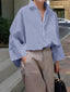 The "Katarina" Oversized Button-Down Shirt