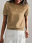 The “Luma” Lightweight Knit Tee