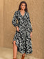 "Thalorie" Boho Paisley Maxi Dress