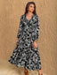"Thalorie" Boho Paisley Maxi Dress