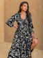 "Thalorie" Boho Paisley Maxi Dress