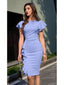 💃 “Lillian” Ruffle Midi Dress