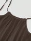 CoastalEase™ Backless Flowy Maxi Dress