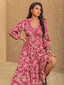 "Thalorie" Boho Paisley Maxi Dress