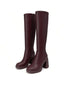 "Carmen" Tall Block-Heel Boots