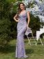 "Zyrelle" Beaded Lace Evening Gown