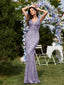 "Zyrelle" Beaded Lace Evening Gown