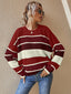 "Marin" Retro Stripe Pullover