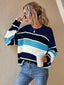 "Marin" Retro Stripe Pullover