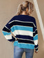 "Marin" Retro Stripe Pullover