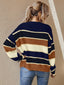 "Marin" Retro Stripe Pullover