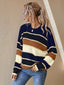 "Marin" Retro Stripe Pullover