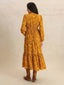 "Thalorie" Boho Paisley Maxi Dress