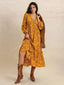 "Thalorie" Boho Paisley Maxi Dress