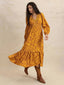 "Thalorie" Boho Paisley Maxi Dress