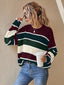 "Marin" Retro Stripe Pullover