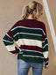 "Marin" Retro Stripe Pullover