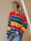 "Marin" Retro Stripe Pullover