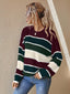 "Marin" Retro Stripe Pullover