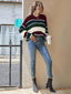 "Marin" Retro Stripe Pullover