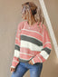 "Marin" Retro Stripe Pullover