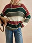 "Marin" Retro Stripe Pullover