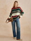 "Marin" Retro Stripe Pullover