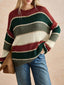 "Marin" Retro Stripe Pullover