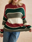 "Marin" Retro Stripe Pullover