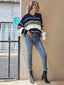 "Marin" Retro Stripe Pullover