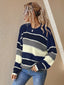 "Marin" Retro Stripe Pullover