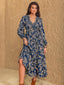 "Thalorie" Boho Paisley Maxi Dress