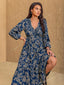 "Thalorie" Boho Paisley Maxi Dress