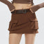 Arcadia | Utility Cargo Mini Skirt
