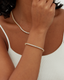 “Vega” Moissanite Curb Chain Bracelet