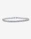 “Vega” Moissanite Curb Chain Bracelet