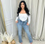 Isabella Ultra-Stretch Contour Flare Jeans