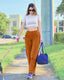 AirFlow Crossover Waist Wide-Leg Pants