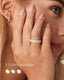 "Lyra" Full Eternity Band Ring