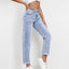 Riley Adjustable Button Slim Jeans