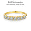 "Stellara" Moissanite Eternity Band