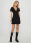 Lunivo | Brown Check Tall Playsuit