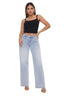Layla Mid-Rise Wide Leg Jeans