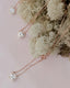 “Halo” Square Pendant Necklace