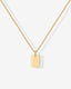 “Tag” Mini Dog Tag Necklace