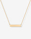 “Slate” Horizontal Bar Necklace