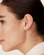 “Blade” Baguette Hoop Earrings