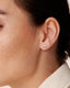 “Blade” Baguette Hoop Earrings