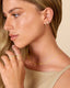 "Nova" CZ Chain Cuff Earrings