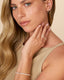 "Nova" CZ Chain Cuff Earrings